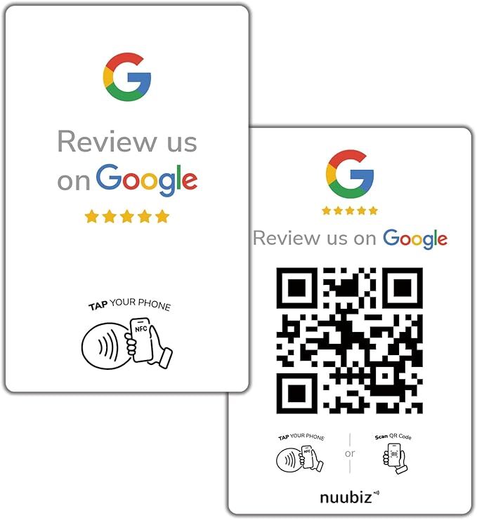 google review cards